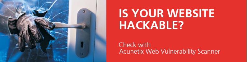 Acunetix Web Vulnerability Scanner